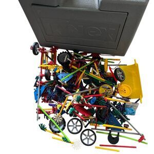 K’NEX Assorted Lot With Gray Carry Case